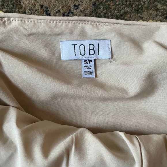 Tobi Sequined Skirt, Size Small - Picture 4 of 5